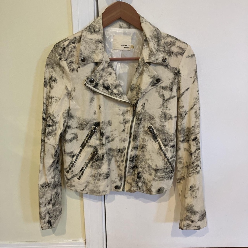 RHYME & ECHO linen jacket